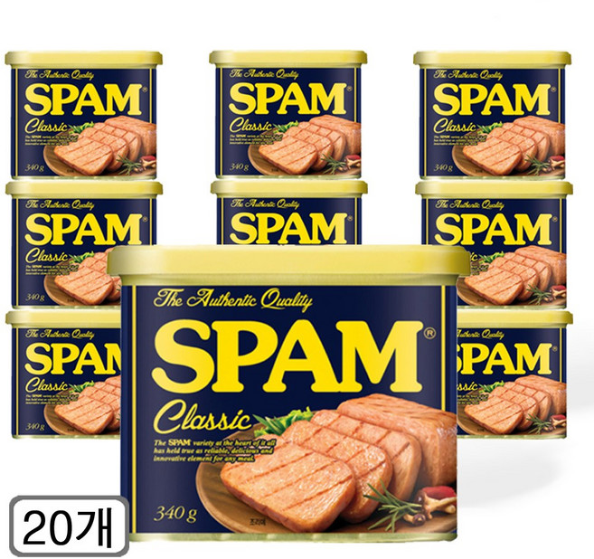 스팸 클래식, 340g, 20개