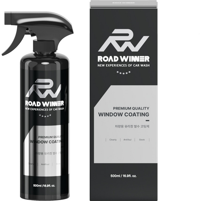 로드위너 차량용 유리창 발수코팅제, 500ml, 1개