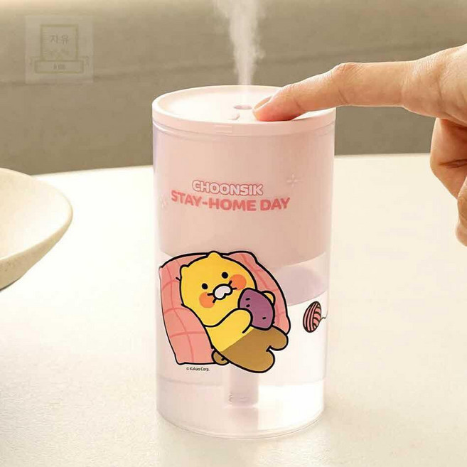 스토어-지유 춘식이 캐릭터 USB 미니 가습기 (그래픽 디자인) KC인증제품