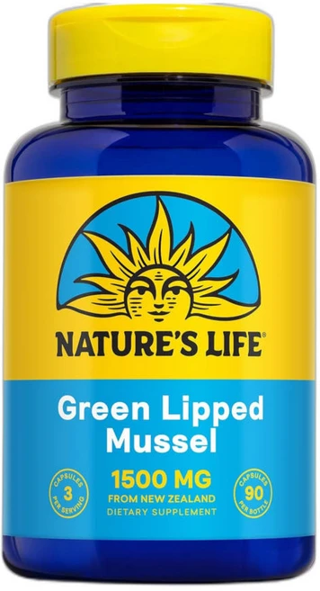 네이쳐스라이프 뉴질랜드 초록입 홍합 Green Lipped Mussel 초록홍합 90캡슐, 90정, 1개 - 쿠팡