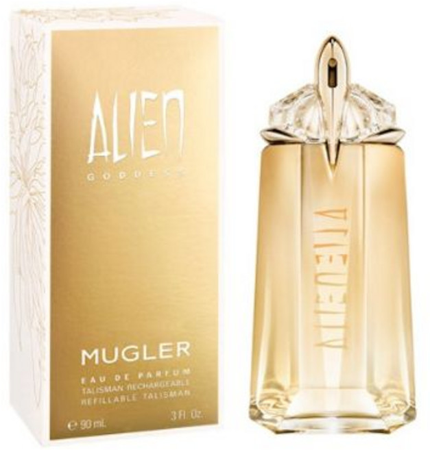 Mugler 티에리 뮈글러의 에일리언 여신 3온스 여성용 EDP 향수 새상품 026770254606, Mugler 티에리 뮈글러의 에일리언 여신 3온스 여성