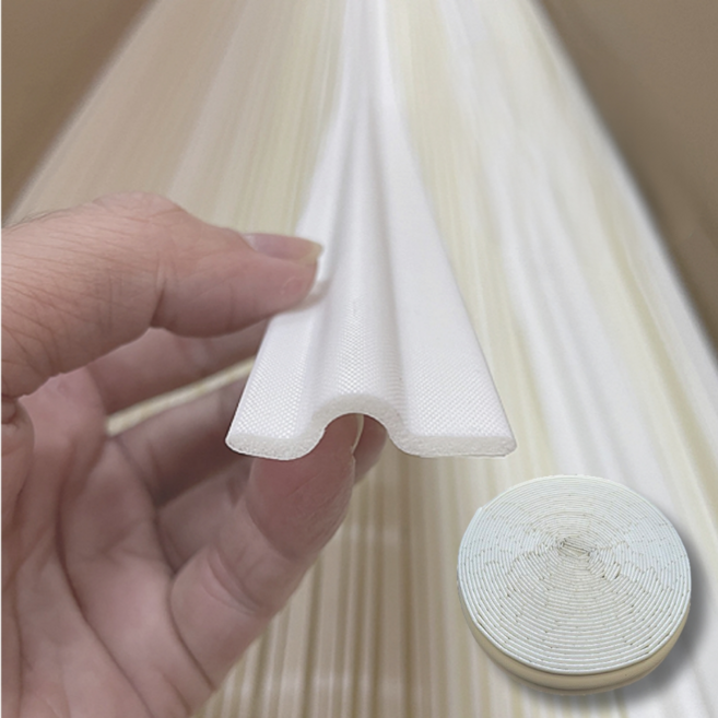 3초쿨 창문바람막이 넉넉한 10미터 고급 신소제 문풍지, 1개, 화이트