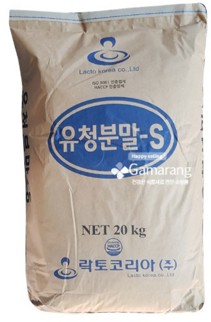 유청분말S 20kg 유청분말에스 대용량 업소용 식자재, 1개