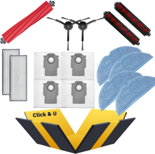 비브랜드 로보락 s7 maxv ultra 울트라 호환 소모품, 1세트, s7 maxv ultra 소모품