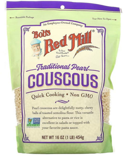 밥스레드밀 트래디셔널 펄 쿠스쿠스 454g, 1개