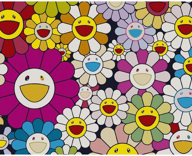 대형 명화 그리기 DIY 60X75cm 유화 캔버스 세트 거실 인테리어 그림 150종, G.정물, G037.꽃들의합창, 1개, G037.꽃들의합창