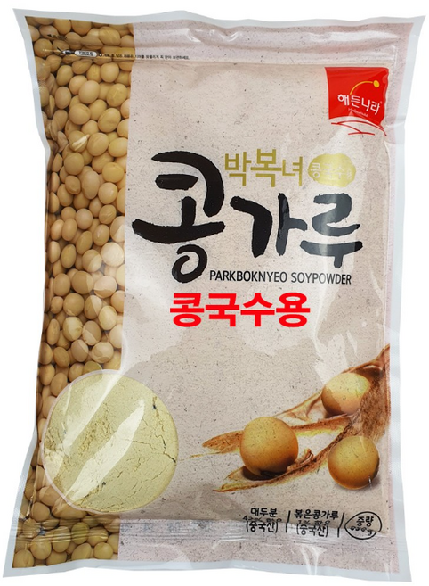 [푸드토스] 박복녀 콩국수용 콩가루850g 당일발송, 3개, 850g