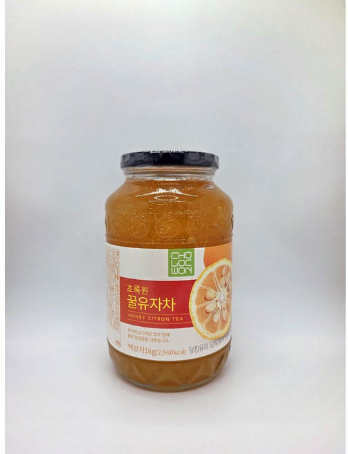 초록원 꿀유자차, 1kg, 1개입, 4개