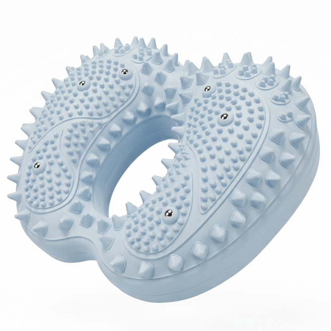 잇지바디 에어스텝퍼 지압스테퍼 발지압 운동기구, 소프트 민트블루