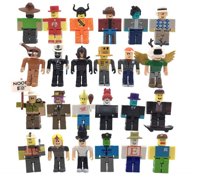 로블록스 캐릭터 피규어 24종 세트 게임 굿즈 장난감, A.24종 세트 케이스, 1세트