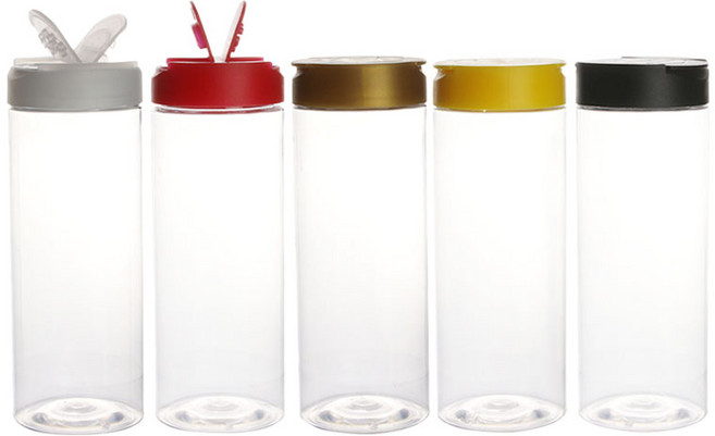 [가인글로벌] 페트병 매직-3 240ml+블랙캡 180개 양념용기 양념통, 240ml