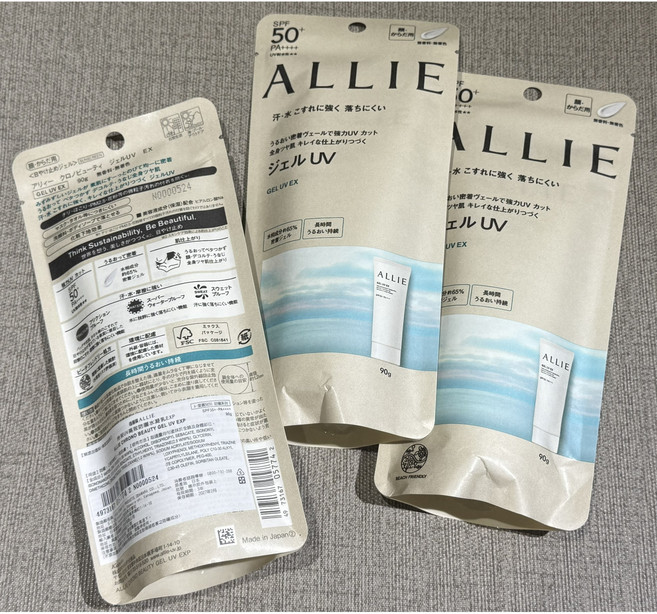 Kanebo 佳麗寶 ALLIE 防曬持采UV 濾鏡調色 防曬修容 飾底乳, 1件, 持采高效防曬水凝乳90g-2027.04, 90ml