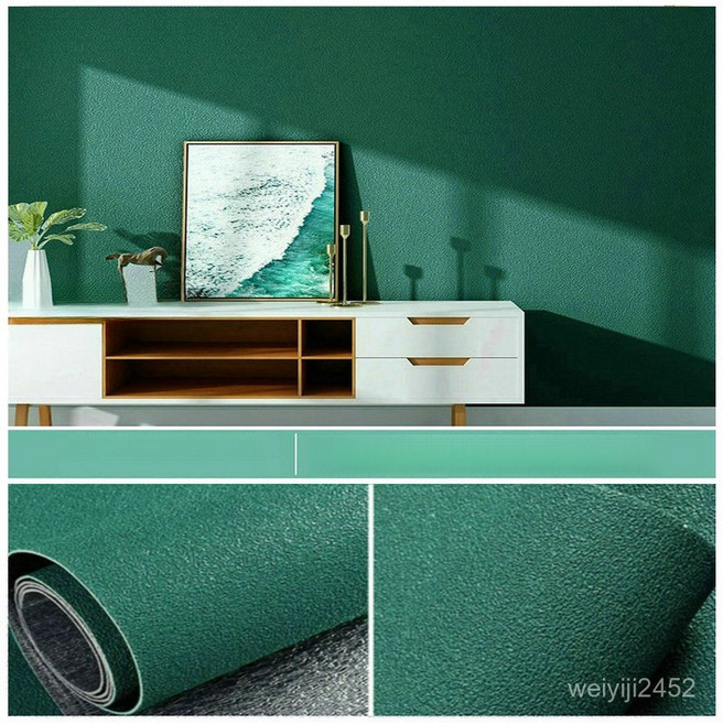 초강력 풀바른벽지 셀프도배 장폭합지 벽지 모음 [폭50cm], 녹색 [두께 2.5mm], 너비 50cm X 길이 5m