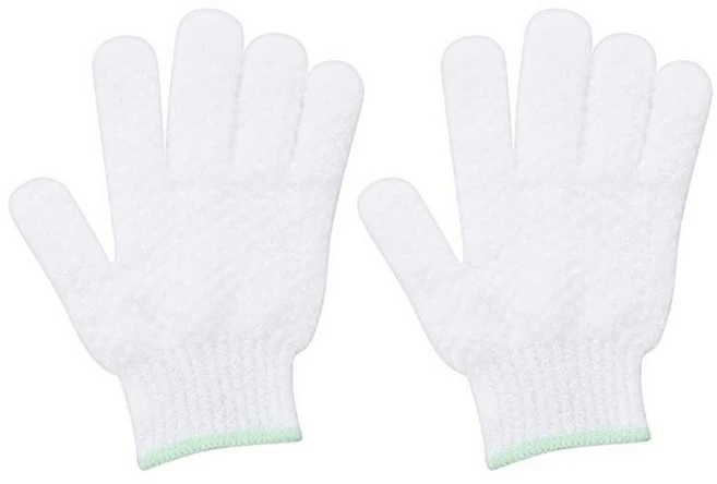 EcoTools 부드러운 목욕 + 샤워 장갑 각질 제거 죽은 피부 및 몸 전체를 클렌징 스크럽 수분 공급을 위한 아보카도 오일이 함유된 크루얼티프리 1쌍(장갑 ), 아보카도 오일 주입 장갑, 1쌍, 1개입 (1개) - 쿠팡