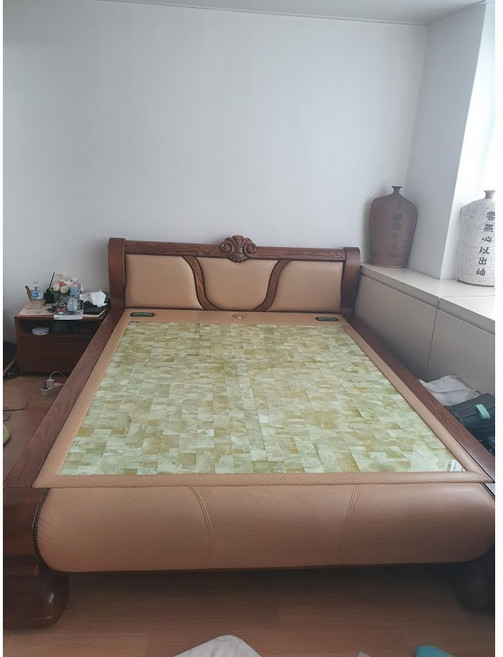 장수돌침대2인용 히말야야연옥 건강침대 중고제품