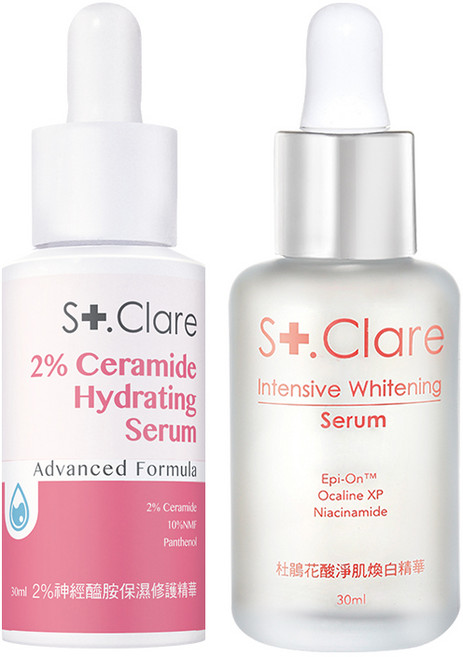 St.Clare 聖克萊爾 杜鵑花酸精華+2%神經醯胺精華, 1件, 30ml