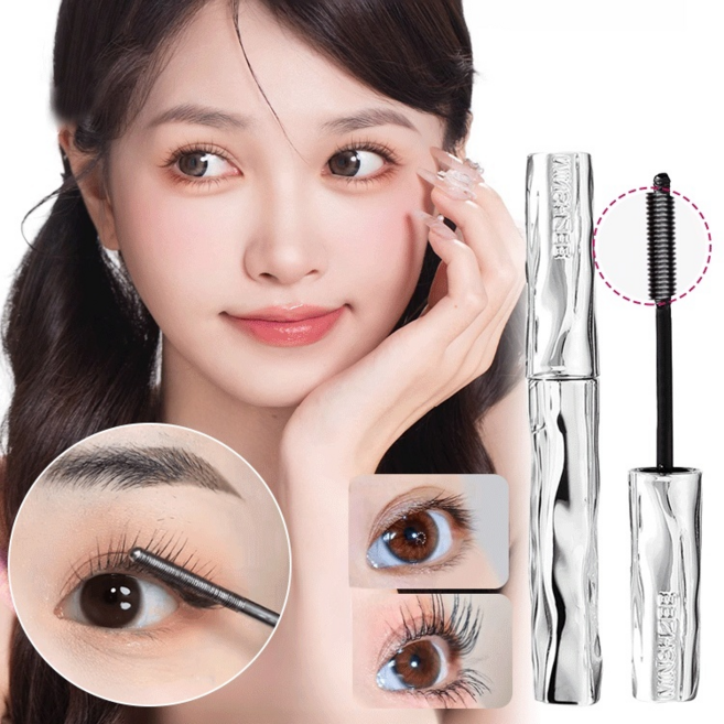 [눈 확대] 마스카라 3d볼륨 마스카라 방수 연장 마스카라 방수방한번짐 없음 1.2g개, [눈 확대-블랙]x(1+1+1)
