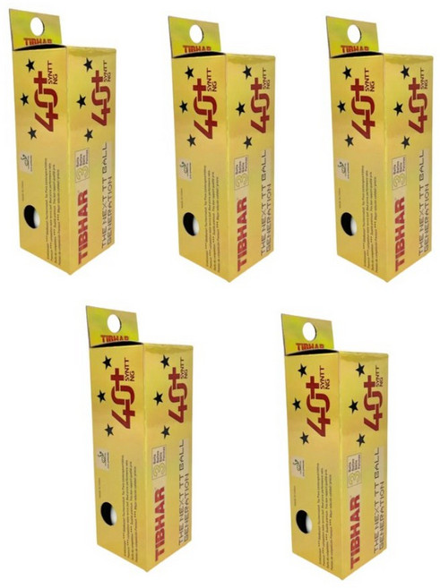 티바 탁구공 40+ SYNTT NG ITTF 공식 시합구 3입 5세트, 3개입, 화이트