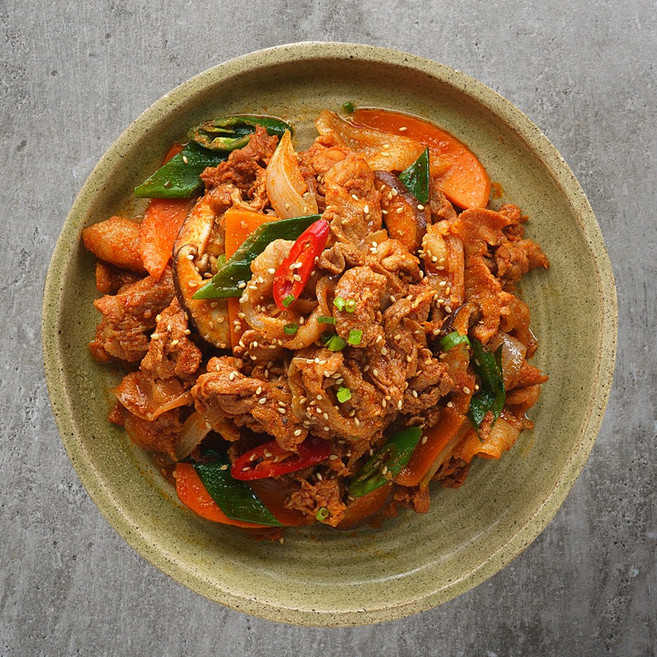 오늘고기 (국내산) 신나는 흑돼지 불고기 200g (고추장맛), 1개