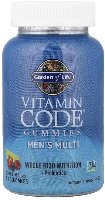 가든오브라이프 비타민코드 Vitamin Code 구미젤리 종합비타민 레몬베리맛 90개, GOL13333, 1개 - 쿠팡