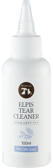 강아지 눈물자국 습진 냄새 눈꼽제거 천연세정제 피부 진정 엘피스 아이워시클리너, A type, 1개, 100ml