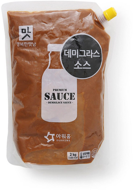 [먹깨비네] 아워홈 데미그라스소스 2kg 대용량소스, 1개