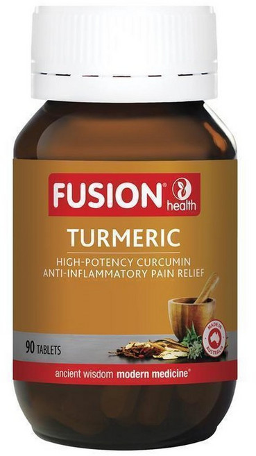 퓨전헬스 터메릭 위드 커큐민 바이오페린 Fusion Health Turmeric, 1개, 90정