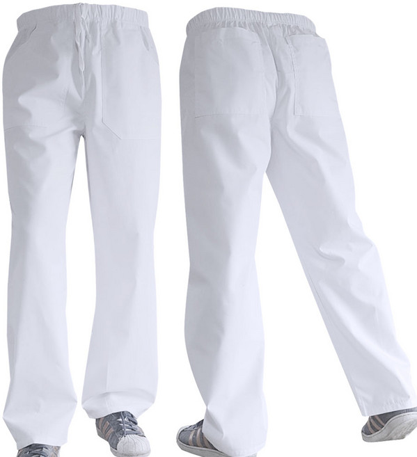 위생바지 고무줄바지 흰색바지 조리복바지 주방바지