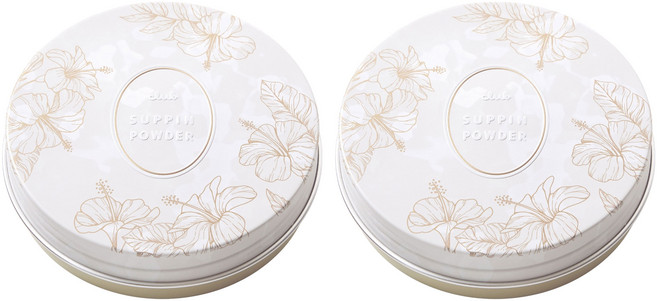 클럽 슷핀 파우더 오키나와 리조트 히비스커스 향 26g, 클리어, 2개