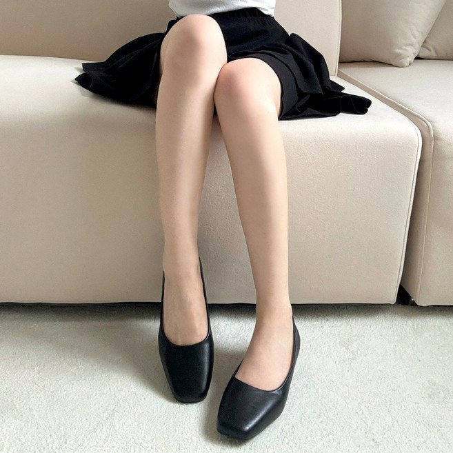 러블리디 티아나 스퀘어토 면접 구두 3cm 심플 데일리 펌프스