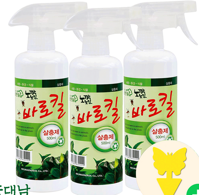 꿈앤들 노깍노진 바로킬 스프레이 유인 해충제거제, 500ml, 3개