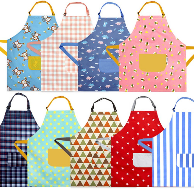 더해피 유아 앞치마 세트 31종 버클형