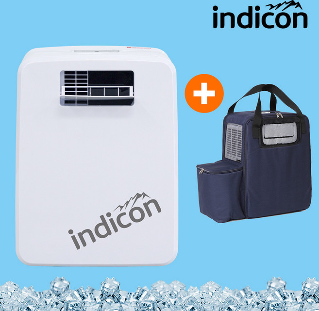 인디콘 캠핑콘 캠핑에어컨 차박 휴대용 캠핑용 텐트 이동식 에어컨+전용가방포함