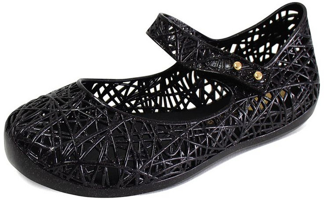 미니멜리사 아동 주니어 샌들 슬리퍼 블랙 31510-03767