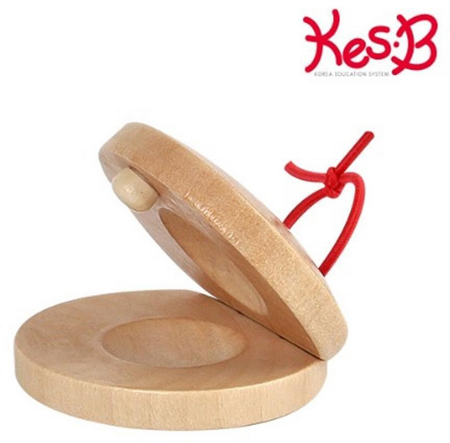 [캐스B]맑은소리 원목캐스터네츠(2070), 원목