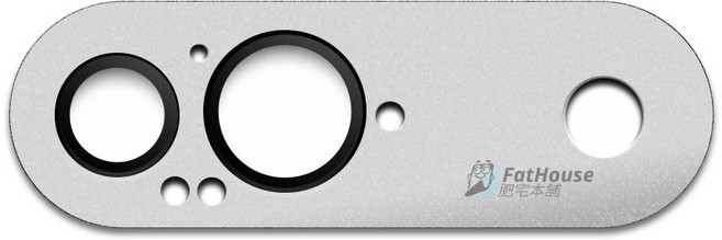 鋁合金鏡頭保護貼 鏡頭框, Pixel 9 銀色, 1個