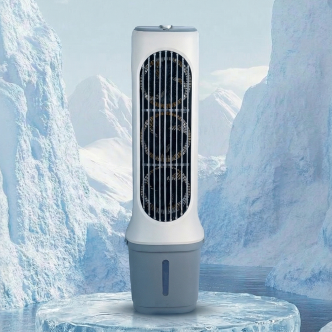 [26년형] 루니엘 초강력 냉풍기 대형 BLDC모터 저소음 이동식 에어컨 에어쿨러 가정용 업소용, TIDE 화이트