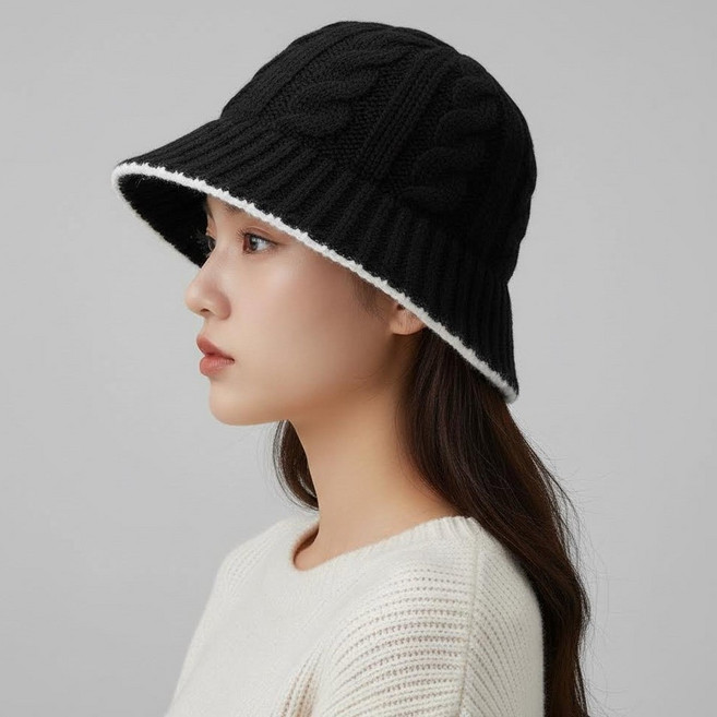 [겨울한정BIG세일] 멜리플라이 니트 모자 버킷햇