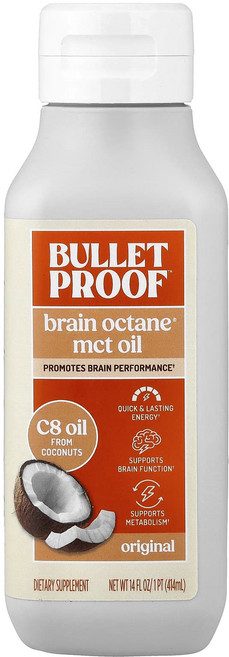 블렛프루프 브레인옥테인 MCT오일 C8 코코넛오일 1개 414ml