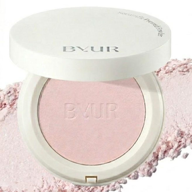 바이유어 세럼핏 프레스드 파우더 2종 (핑크/블루), 1개, 핑크