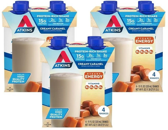 앳킨스 크리미 캐러멜 프로틴 리치 쉐이크 325ml 12팩, 앳킨스 크리미 캐러멜 프로틴 리치 쉐이크 325ml 1 - 쿠팡
