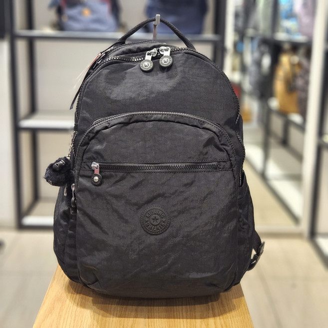 키플링 백팩 SEOUL - BLACK NOIR 서울백팩 빅사이즈 KI5210P39