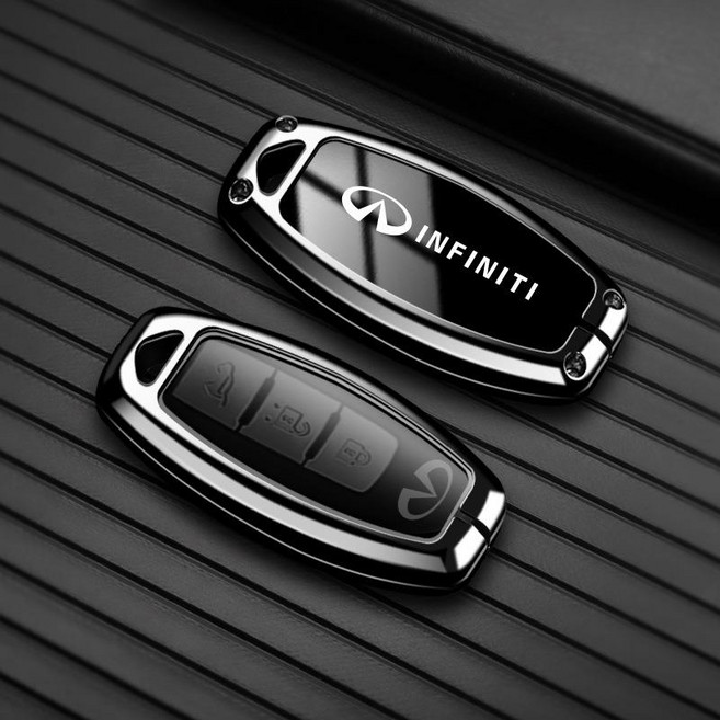 인피니티 QX50 QX60 QX50L 키케이스 자동차 키커버, 기본 모델명/품번, A 그라데이션 실버