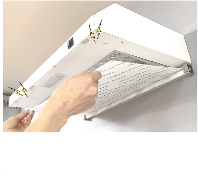 렌가드 렌지후드필터 후드기름때방지 주방후드필터 자동후드케어시스템 난연필터 국내산, 1개