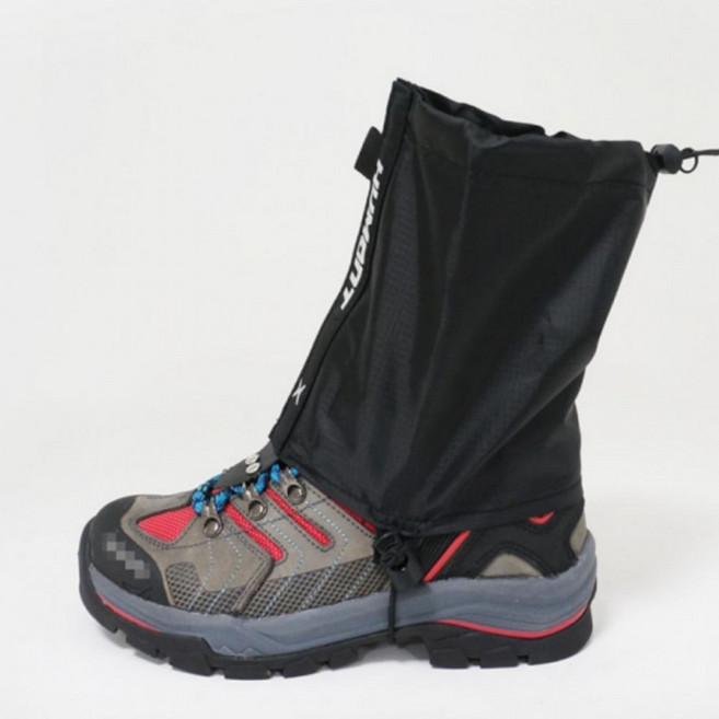 사계절용 방수 종아리 보호 각반 발토시 등산 숏 스패츠, 카키