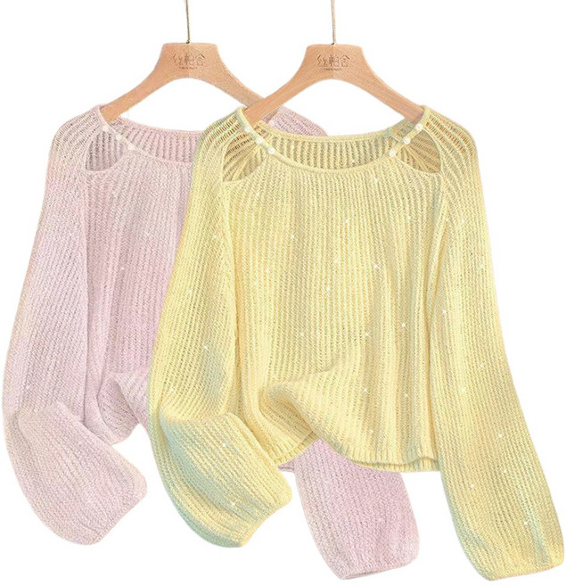 1+1 여성티셔츠 긴팔티 맨투맨 티 스웨터 니트 통기성 캐주얼 루즈핏 VFB1298 44