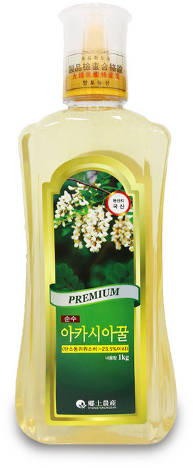 향토농산 프리미엄 순수 아카시아 벌꿀, 1kg, 1개