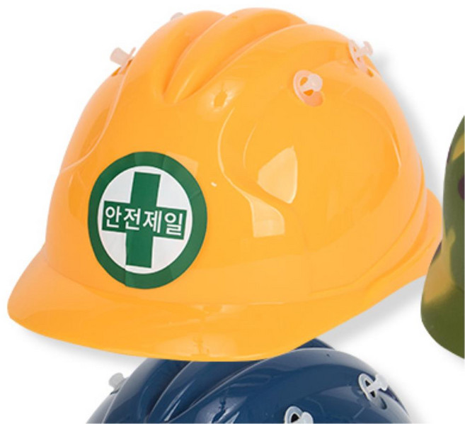 어린이 유아 역할놀이 안전모 장난감 소방 경찰 공사, 건축, 1개