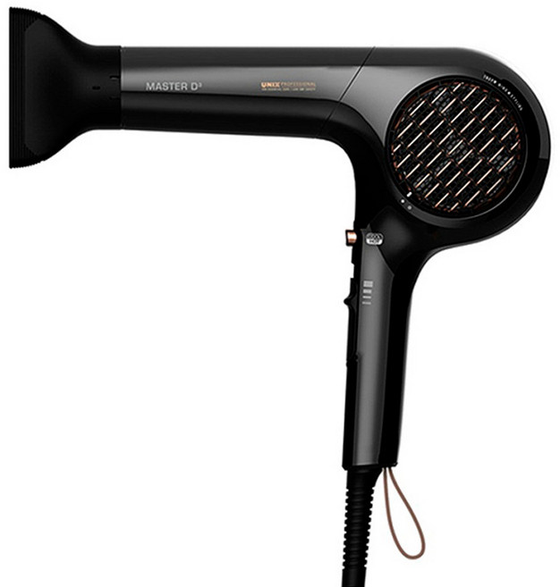 유닉스 마스터 D3 BLDC 전문가용 헤어 드라이기 UN-B3050 1800W 블랙