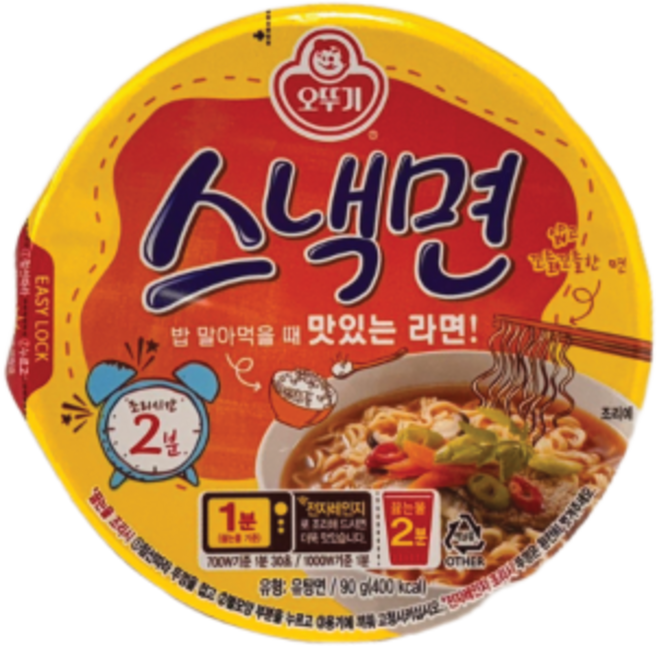 스낵면 90g, 24개